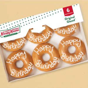 Say It With Krispy Kreme 6 Pack